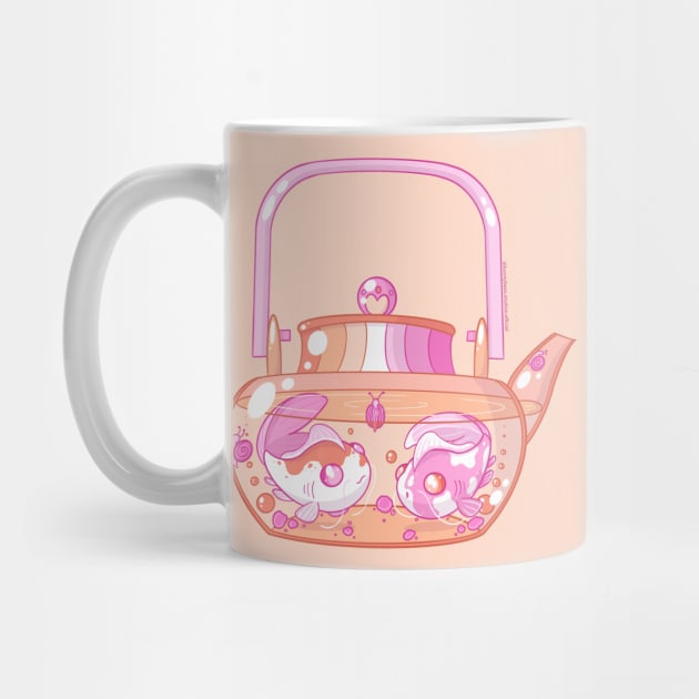 LGBT Communi-Tea Lesbian pride by BunnyBees Studios